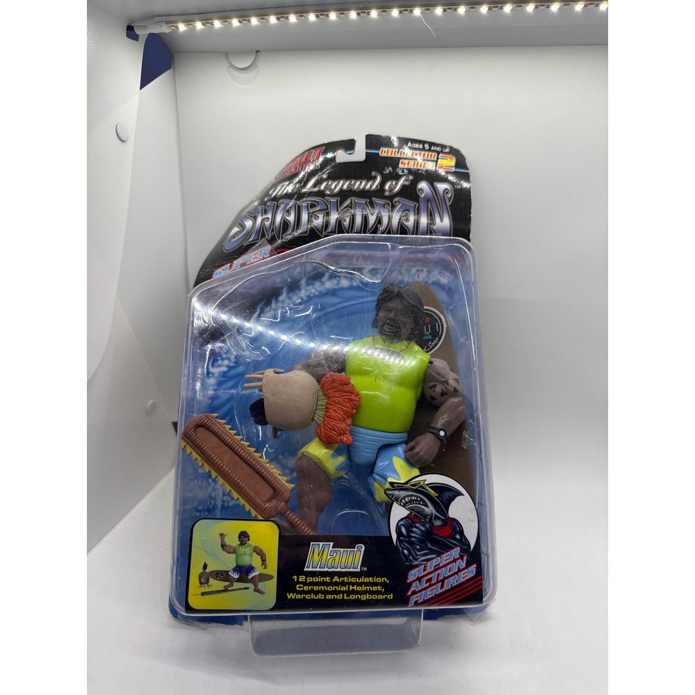 The Legend of Sharkman Maui Action Figure Collector Series 2 New Sealed Hawaii